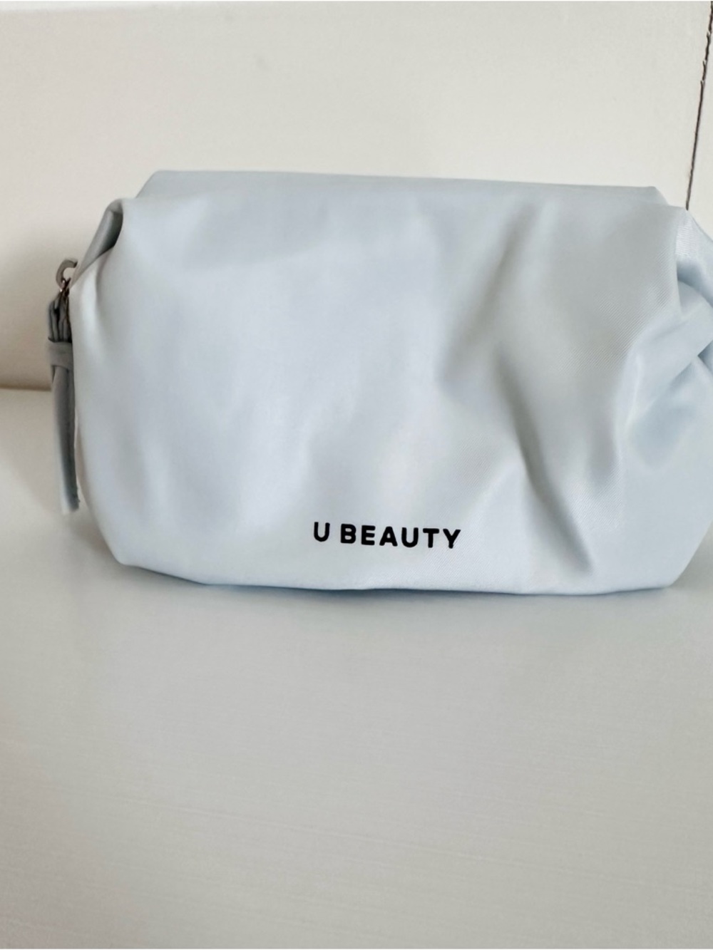 U Beauty Light Blue Travel Cosmetic Pouch